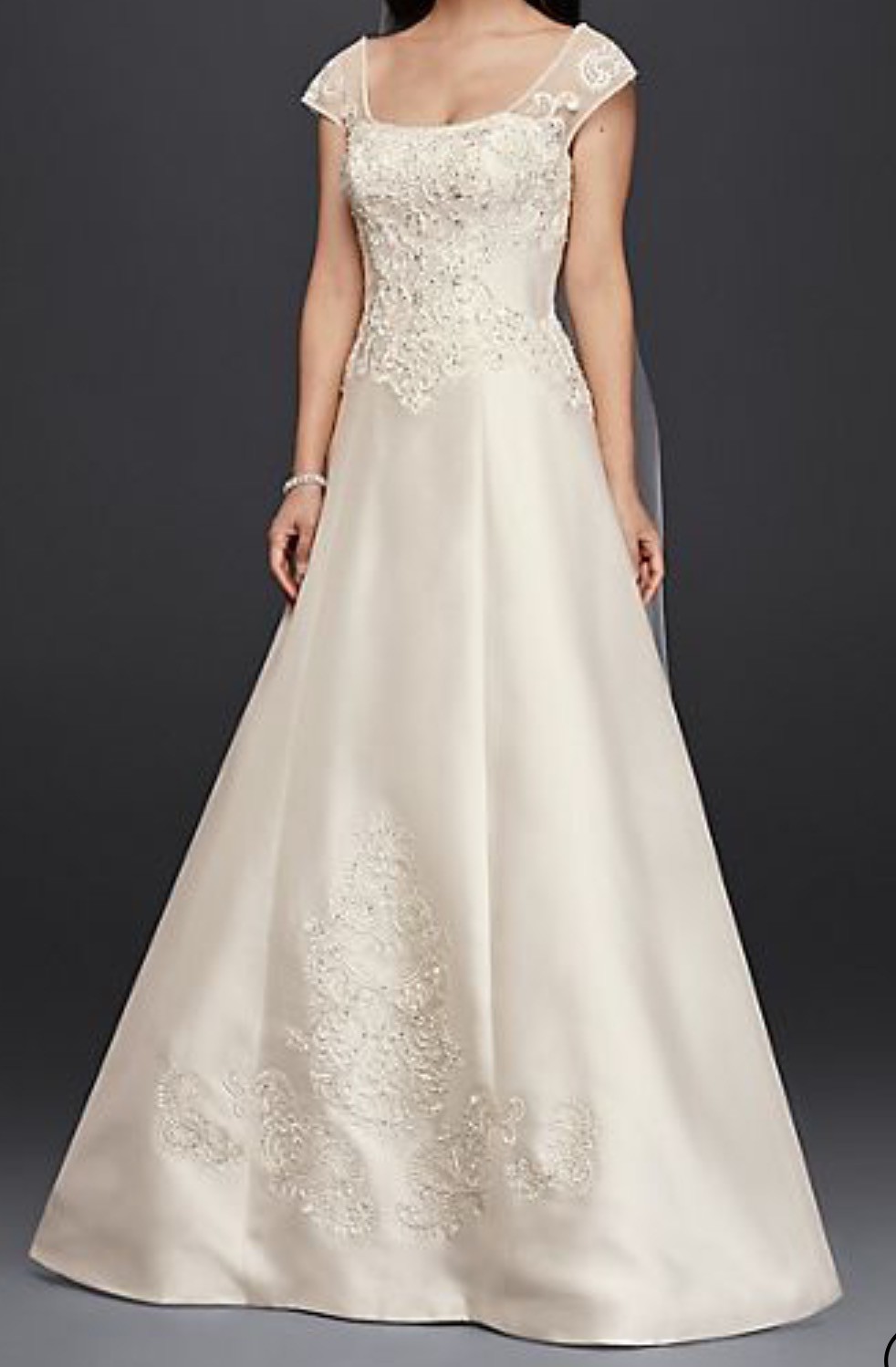 David's Bridal Jewel New Wedding Dress Save 67% - Stillwhite