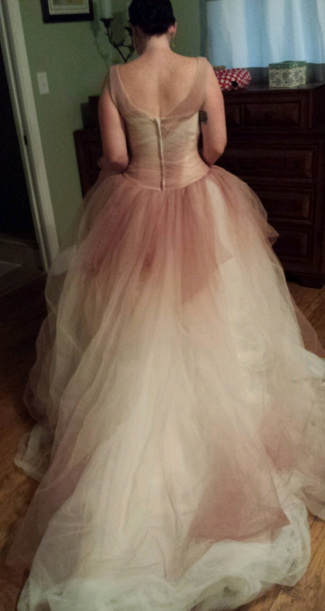 vera wang ball gown