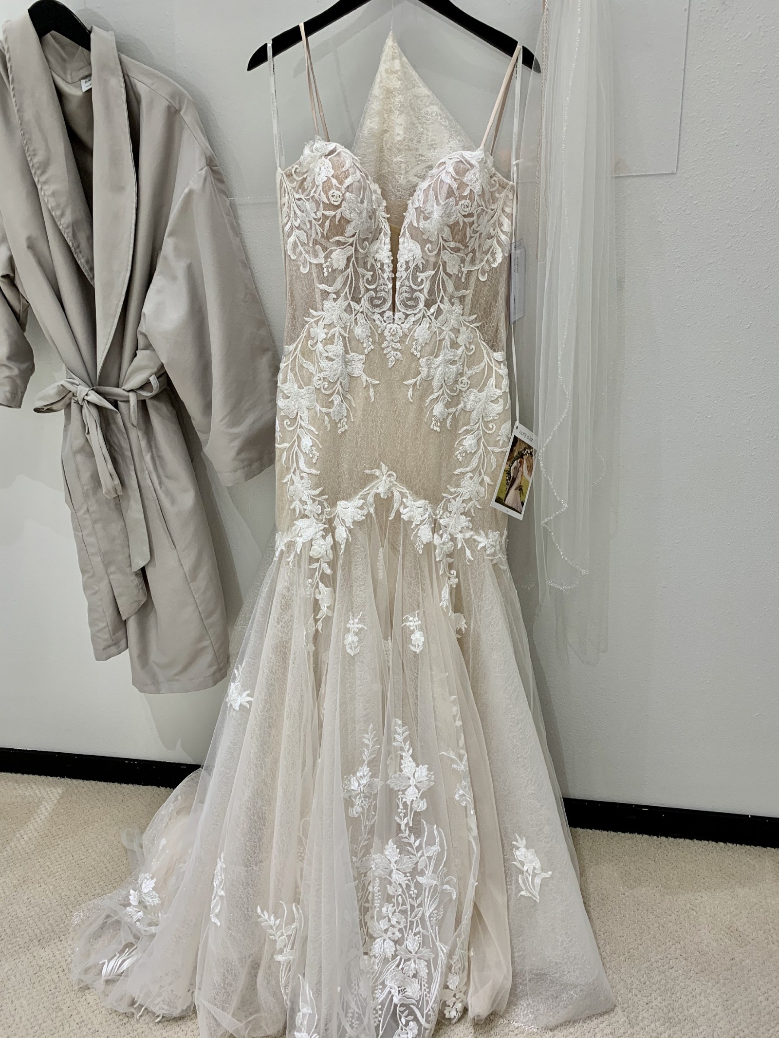 Sparkling A-Line Wedding Dress with Beaded Tulle - Martina Liana Wedding  Dresses