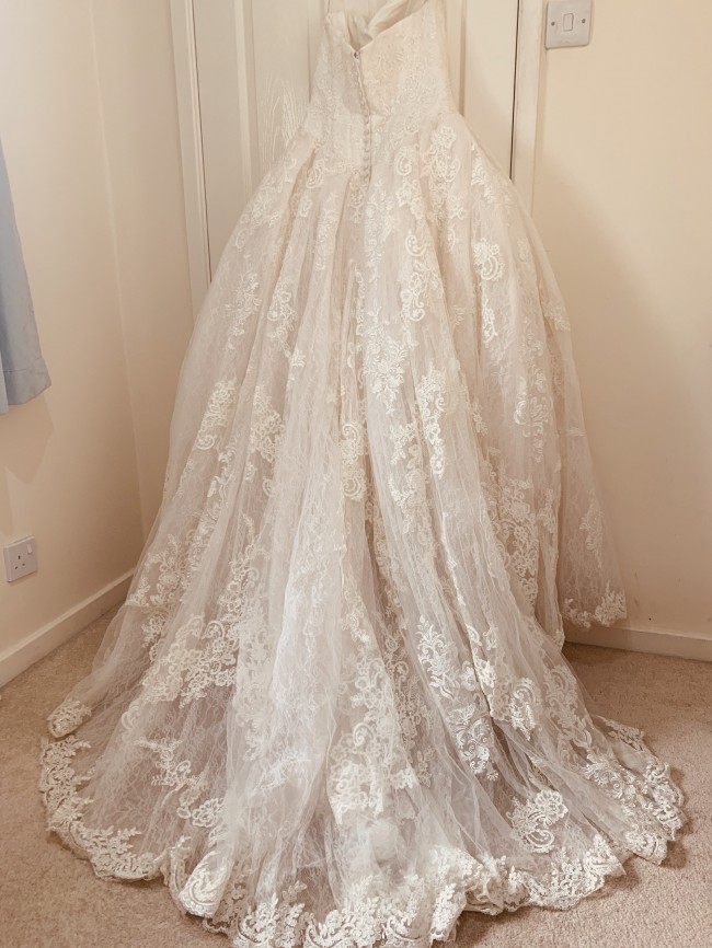 oleg cassini ball gown