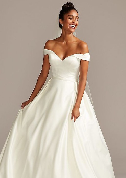 David's Bridal Collection WG3979 New Wedding Dress Save 21% - Stillwhite