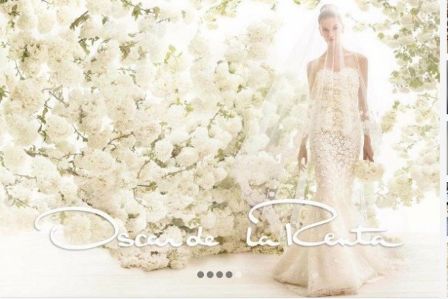 oscar de la renta snowflake