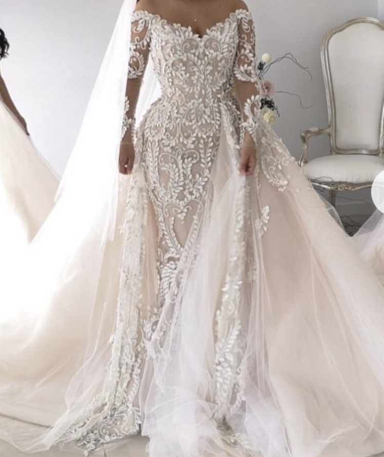 Steven Khalil Custom Made Used Wedding Dress Save 65% - Stillwhite