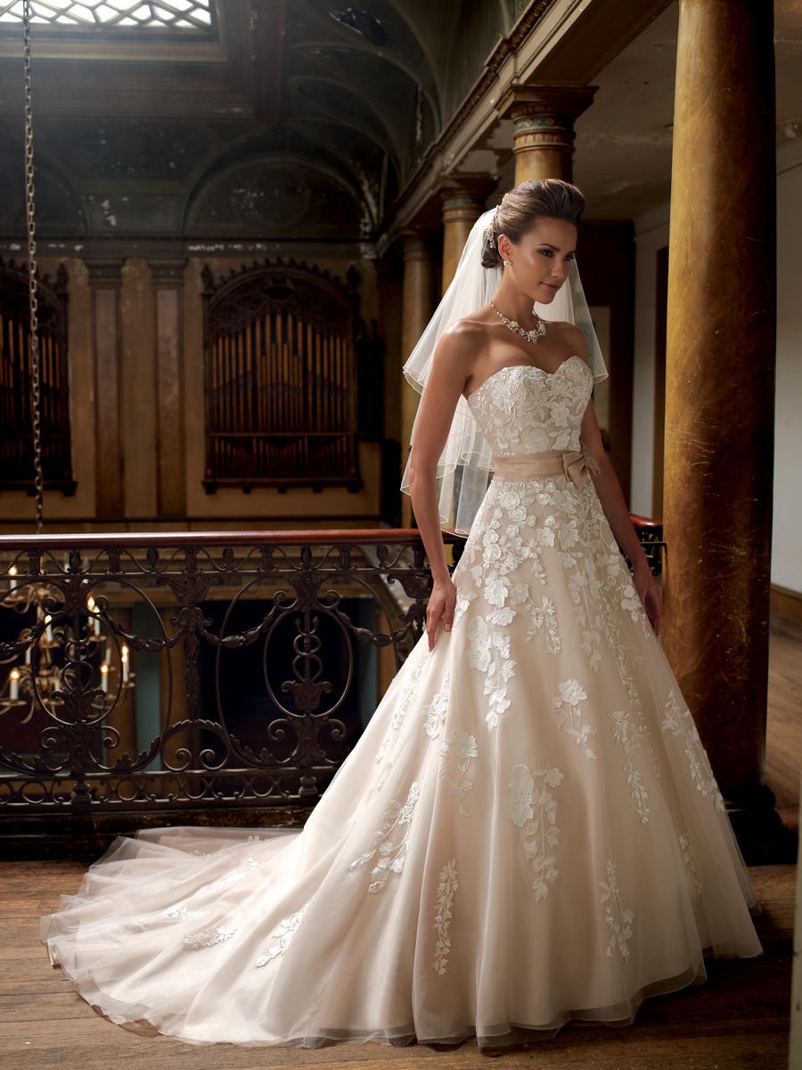 David Tutera for Mon Cheri Wedding Dresses