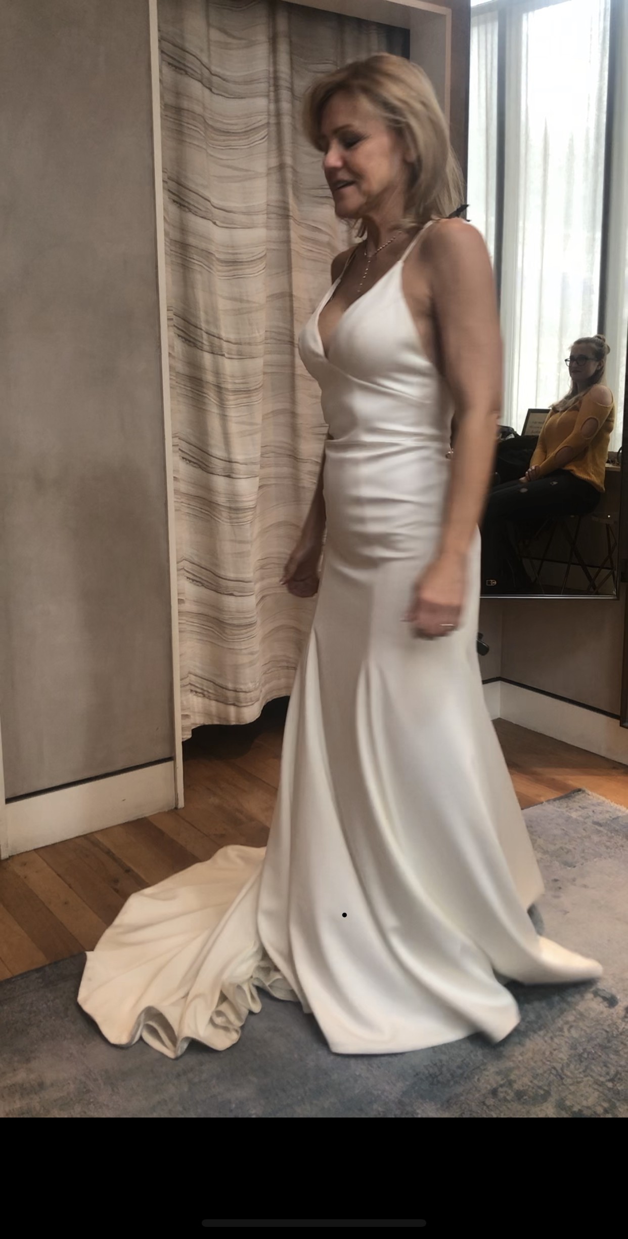 bhldn used wedding dress