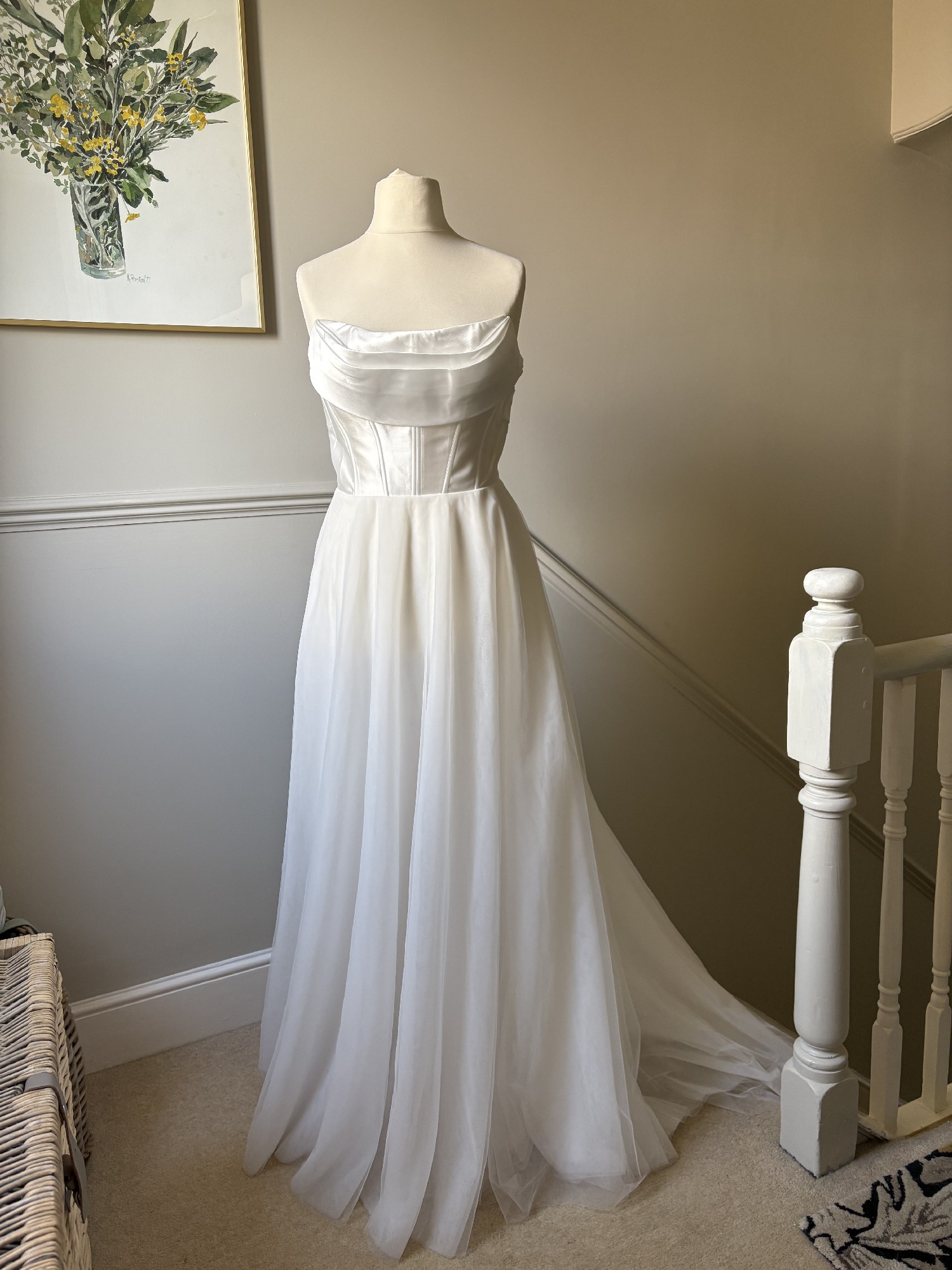 blue bridesmaid dresses midi Parina Powder Blue Strappy Volume-Hem Midi Dress – Club L London
