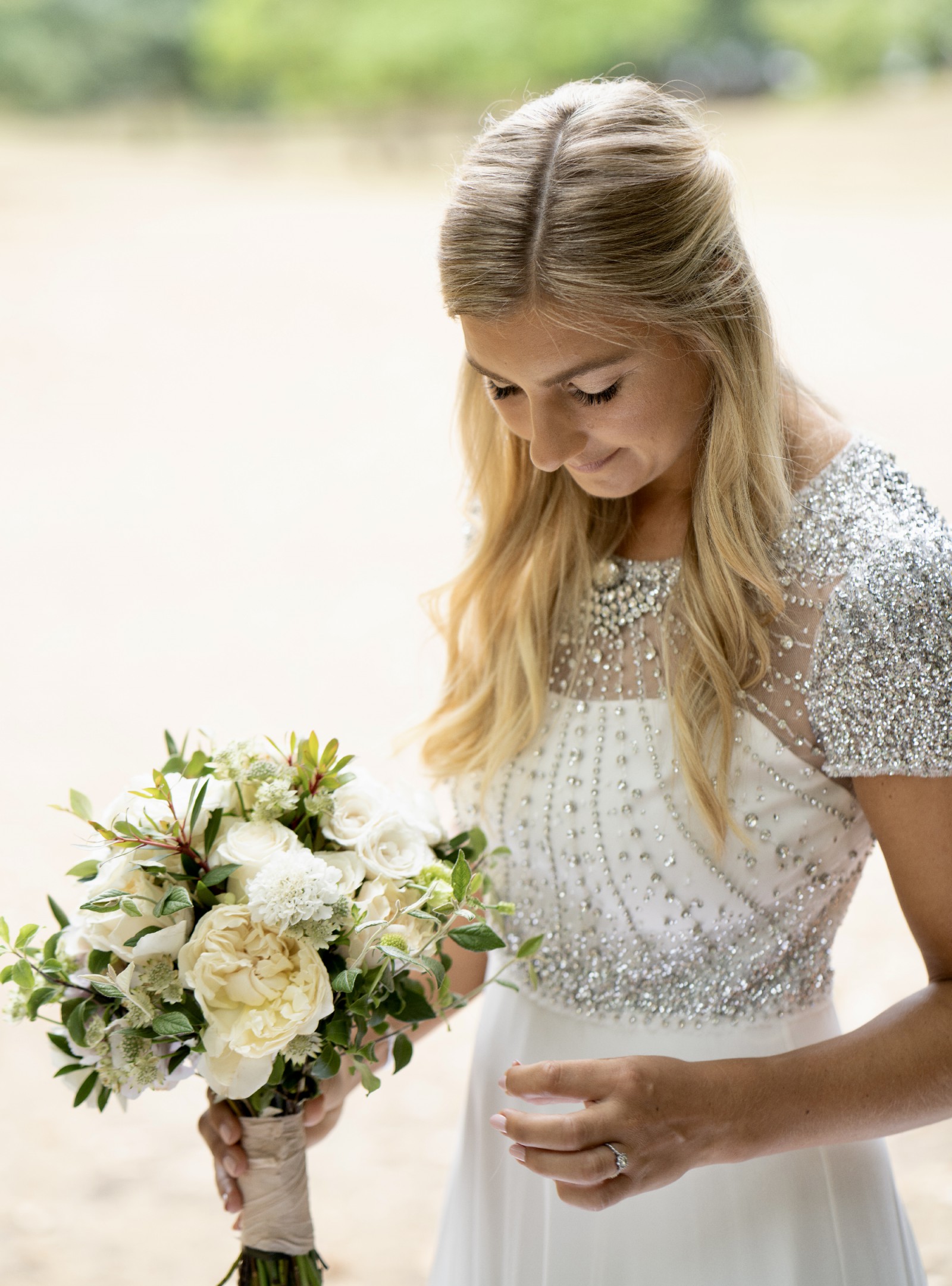 Jenny packham 2025 still white