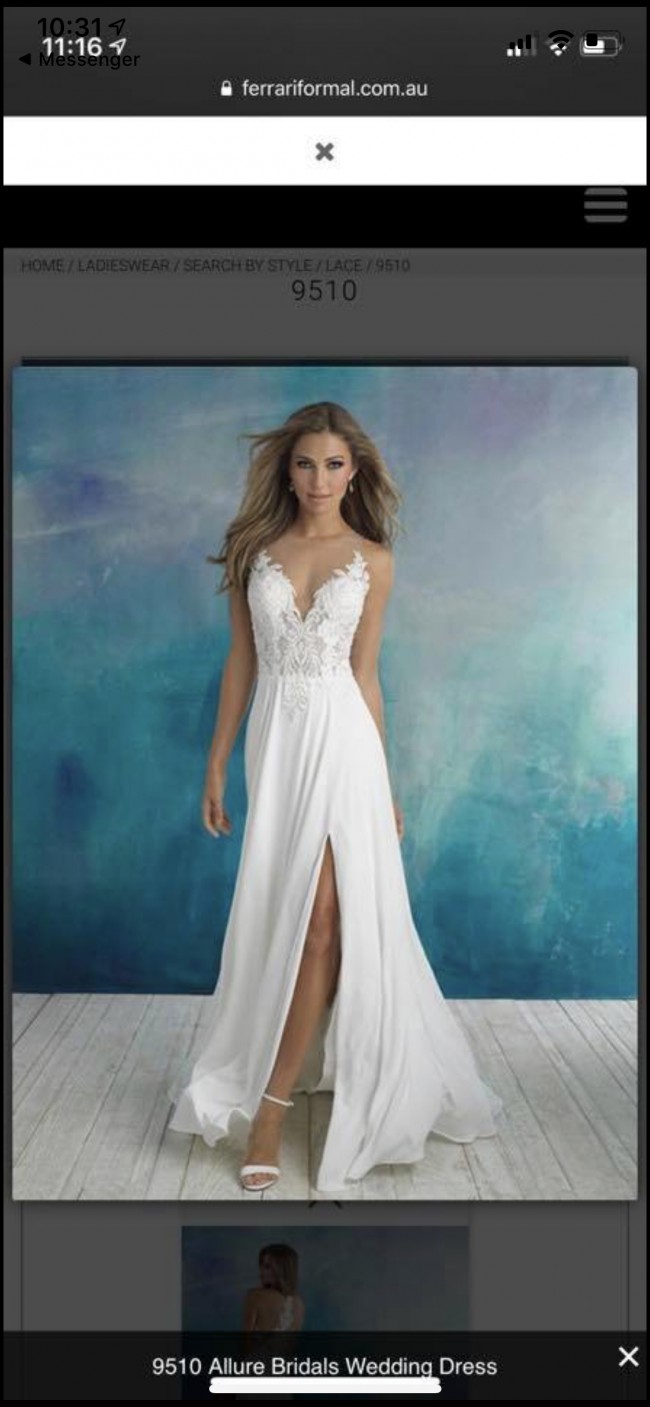 allure bridal 9510