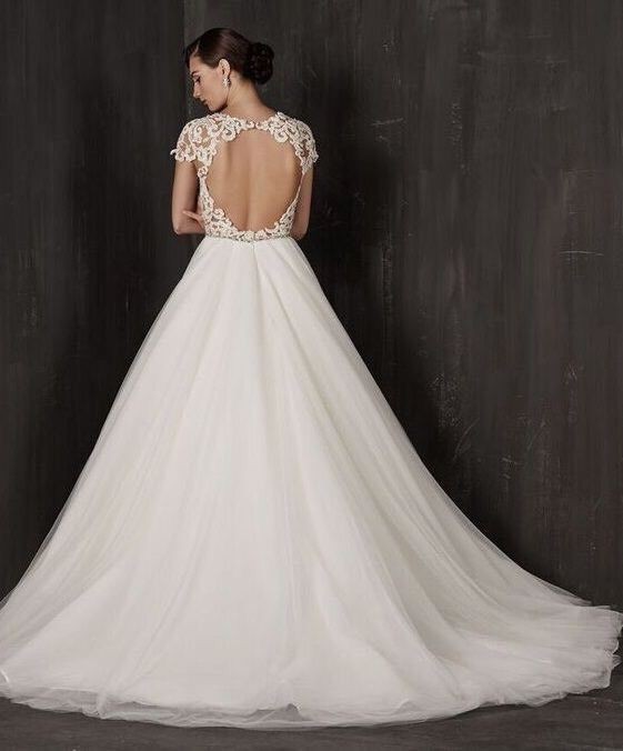 Calla Blanche 16108 Second Hand Wedding Dress on Sale 60% Off ...