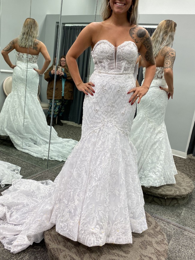 Galina Signature SWG835 New Wedding Dress Save 12