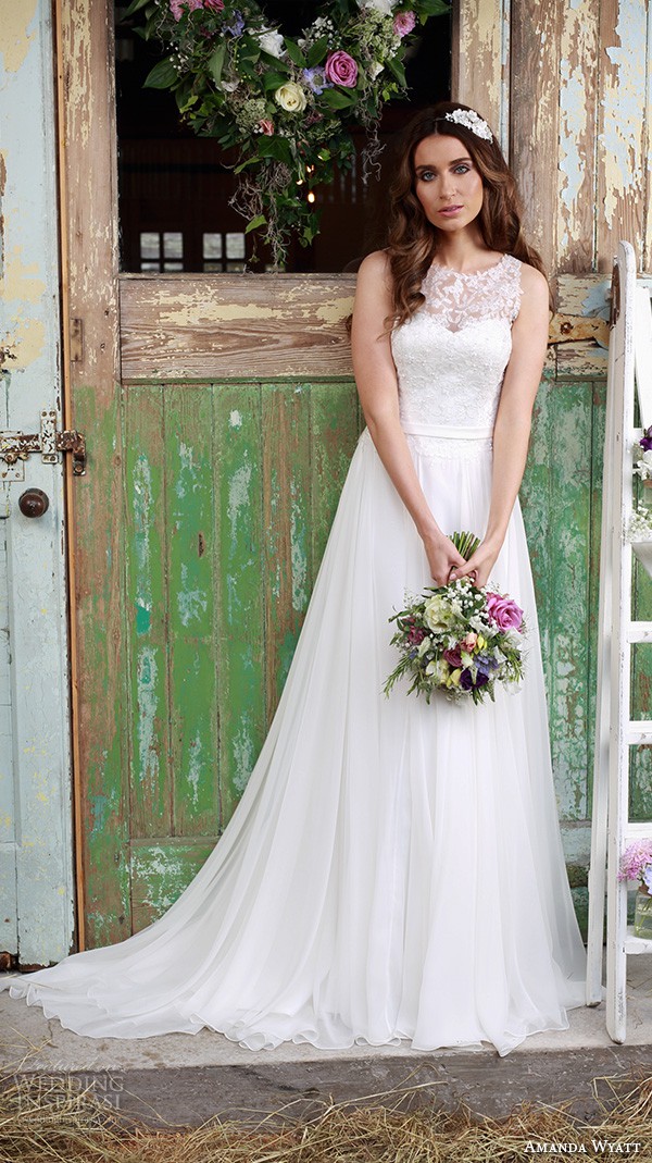 Amanda Wyatt Promise New Wedding Dress On Sale 51 Off Stillwhite