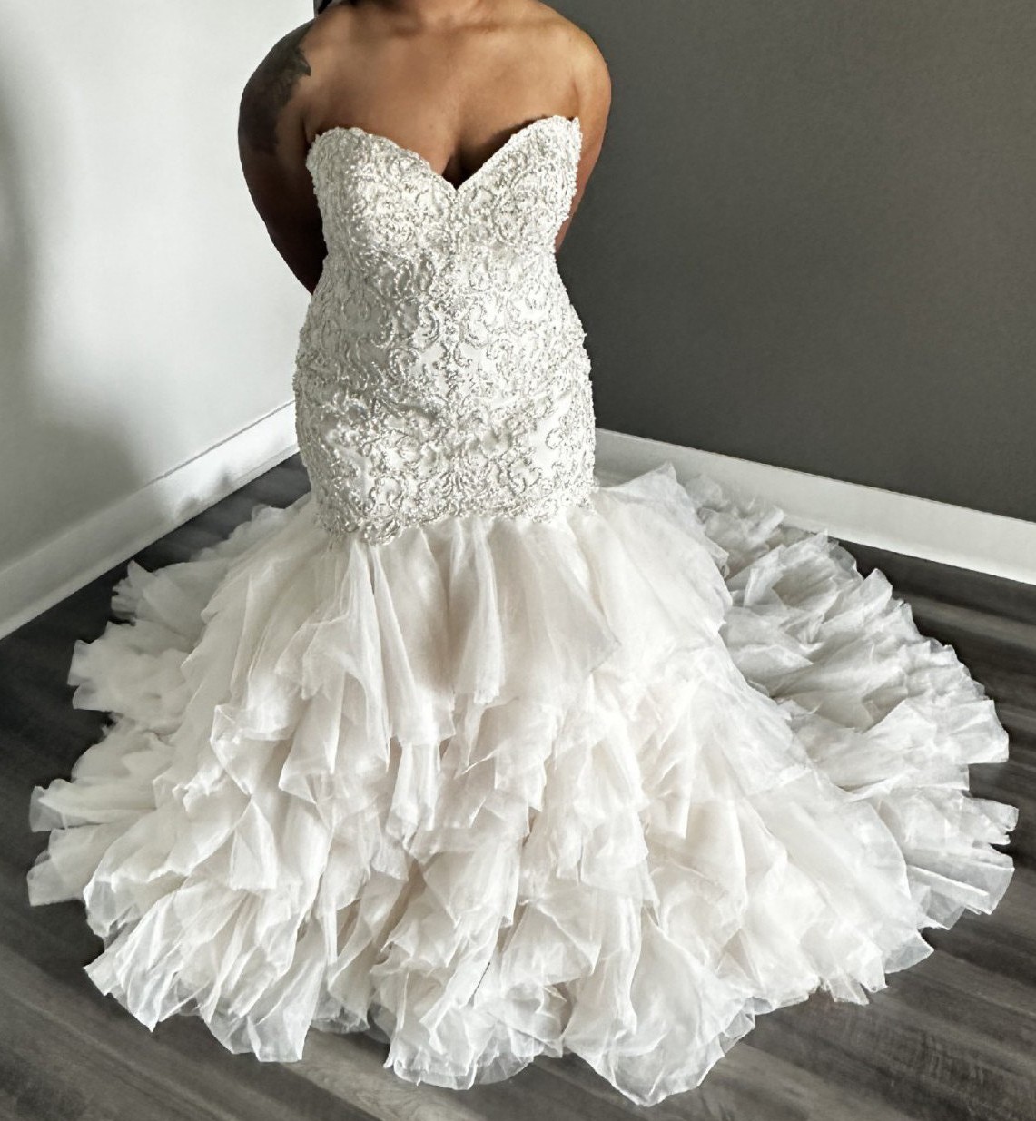Danielle Caprese Style# 113263 See less Sample Wedding Dress Save