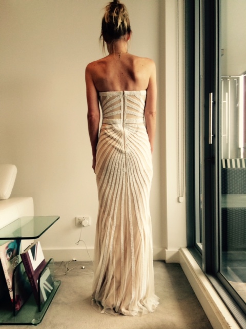rachel gilbert beaded dress ASHLEYlauren Beaded Sweetheart Fitted Prom Dress 12222 main image 1