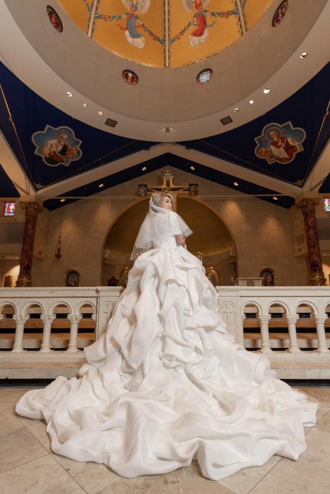 Stuart R Korshak Stanley Korshak Wedding Dress Save 50% - Stillwhite