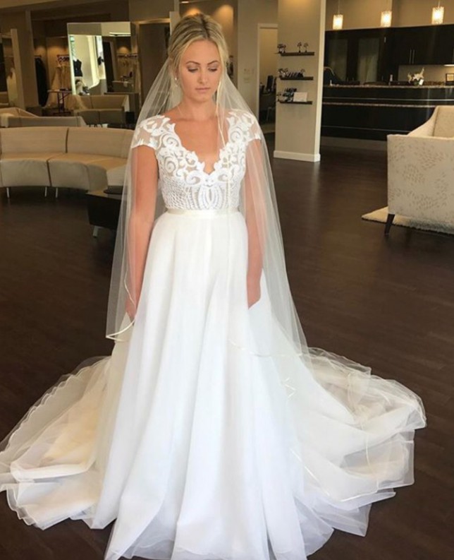 hayley paige dakota gown