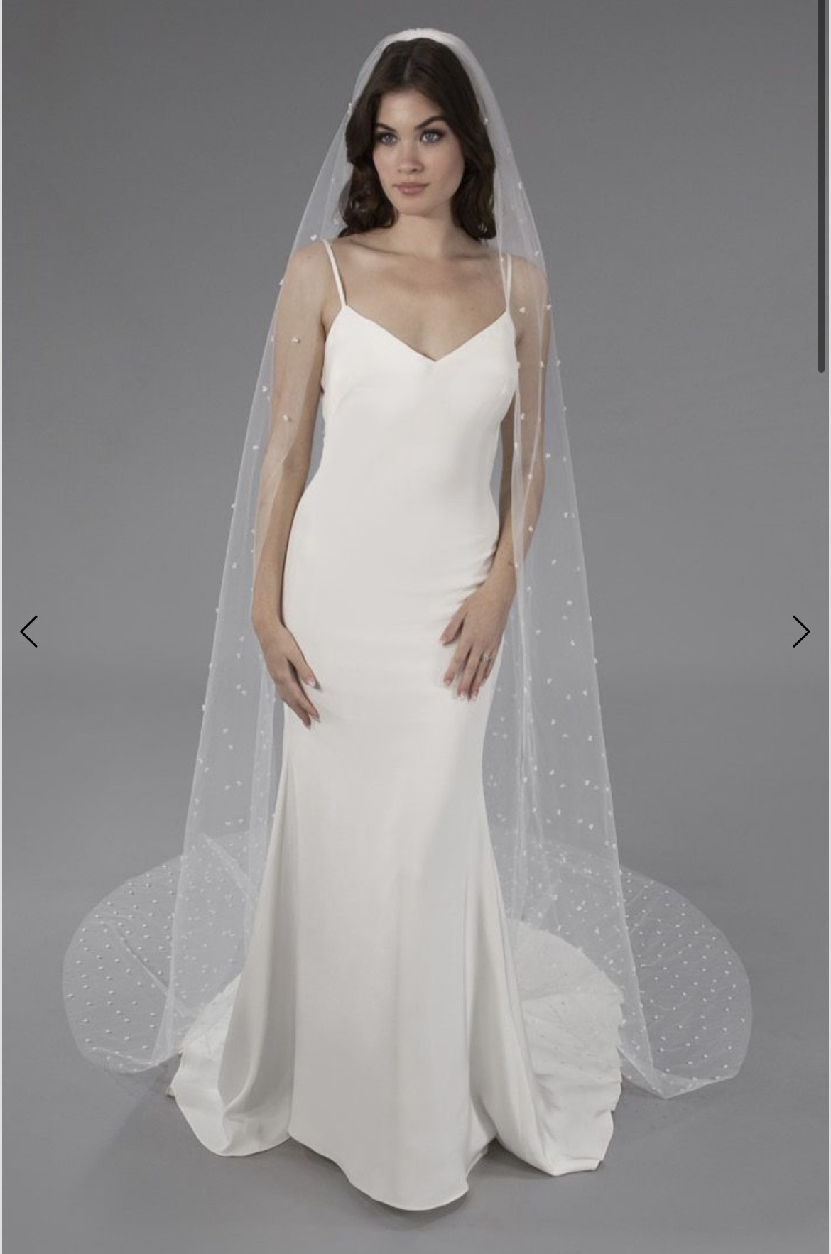 Grace And Goddess, Pearl Cathedral Bridal Veil AVL0131 and