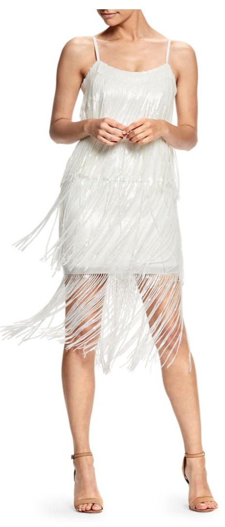 roxy sequin fringe dress