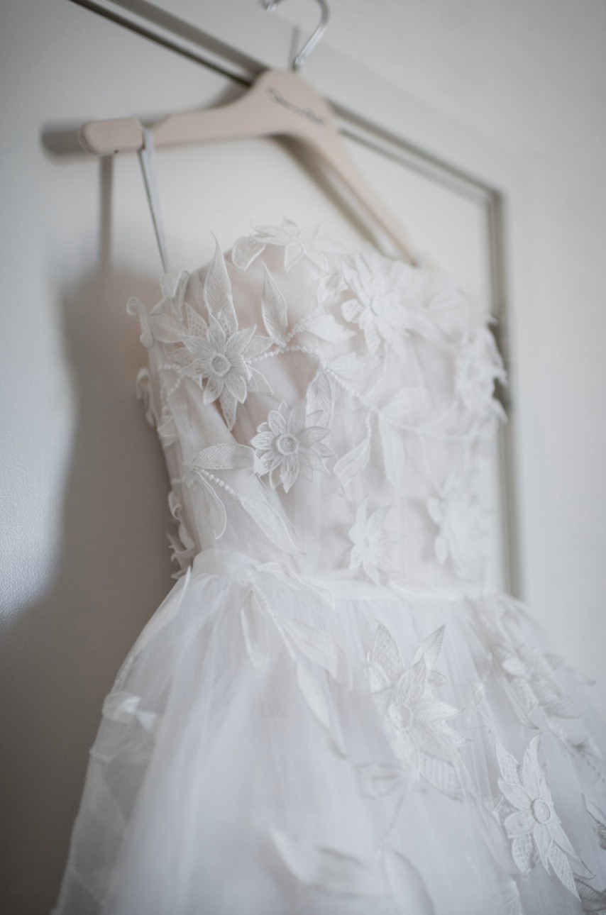 Oscar de la Renta Lillian Used Wedding Dress Save 48% - Stillwhite