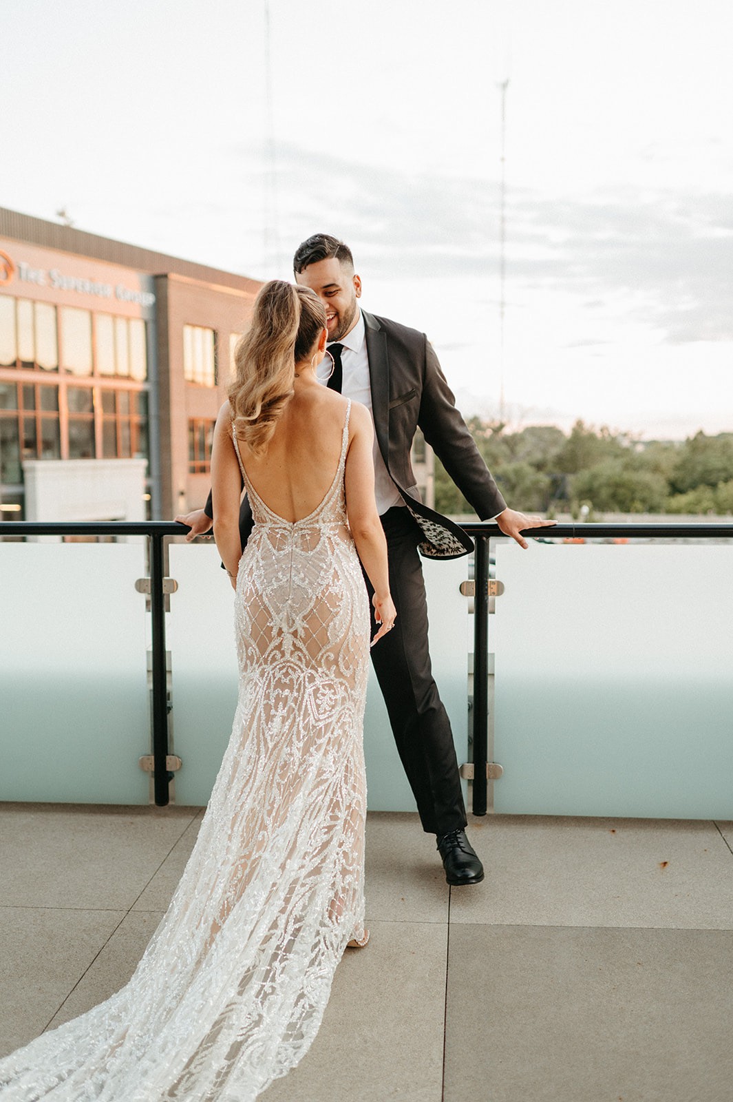 berta wedding dress 21-103 Lace Fit and Flare Bridal Gown with Sweetheart Neckline and Layered Lace Motifs Size 12 Luxe Redux Bridal Originally priced $10 Berta Bridal Wedding Dress Save