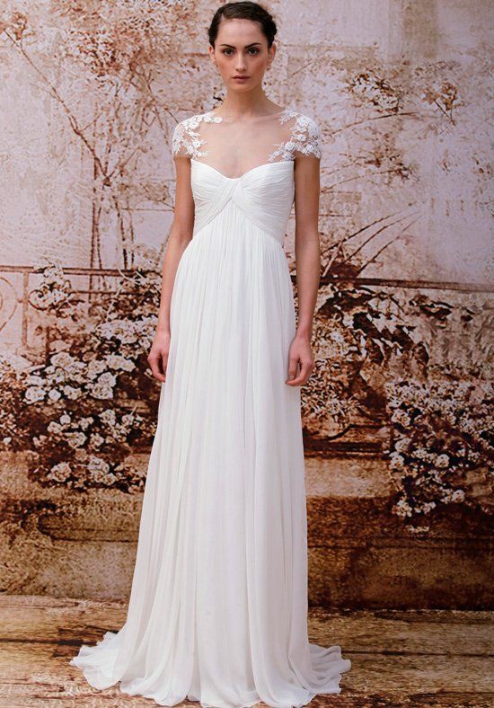 Monique Lhuillier Analise New Wedding Dress Save 85% - Stillwhite