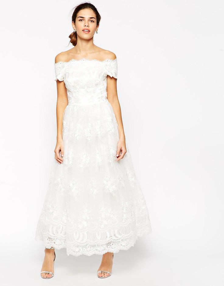 Chi Chi Tea Length Wedding Dress Chi Chi Tea Length Wedding Dress