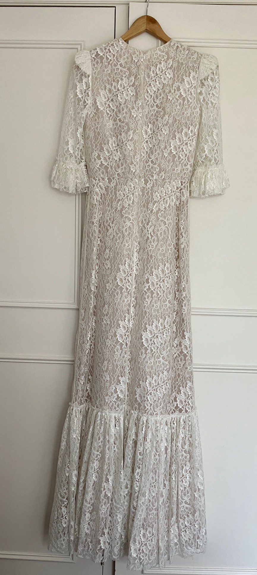 lace flower girl dresses Daniela Luxury 3D Lace Flower Girl Dress