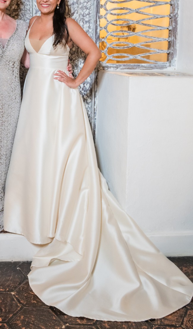 watters opaline ballgown