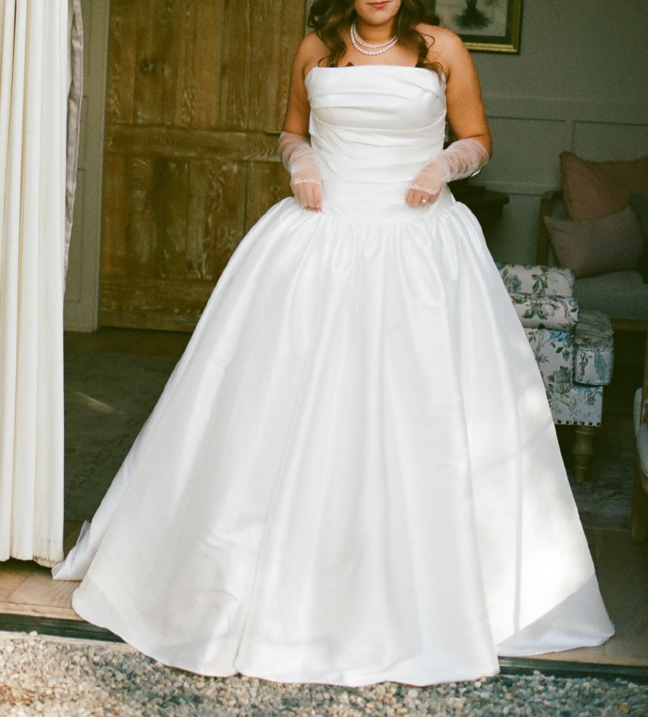 Jenny Yoo, CHARLOTTE STRAPLESS DROP-WAIST Wedding Dress Save 42% -  Stillwhite