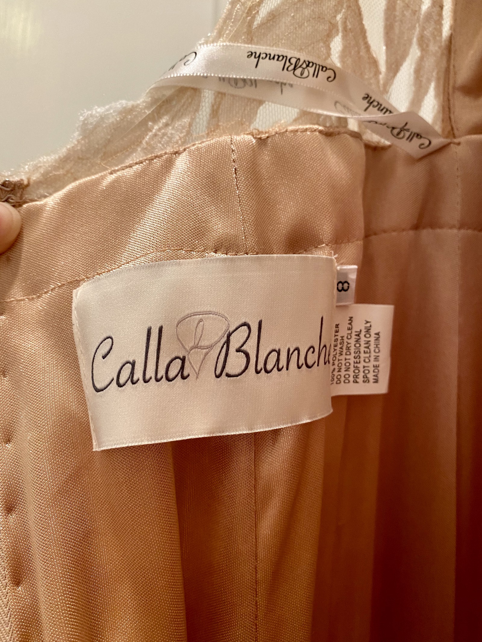 Calla Blanche Lydia 16130 New Wedding Dress Save 81% - Stillwhite