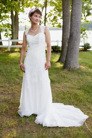 Bridal Wear David's Bridal Keyhole Dress David's Bridal Used