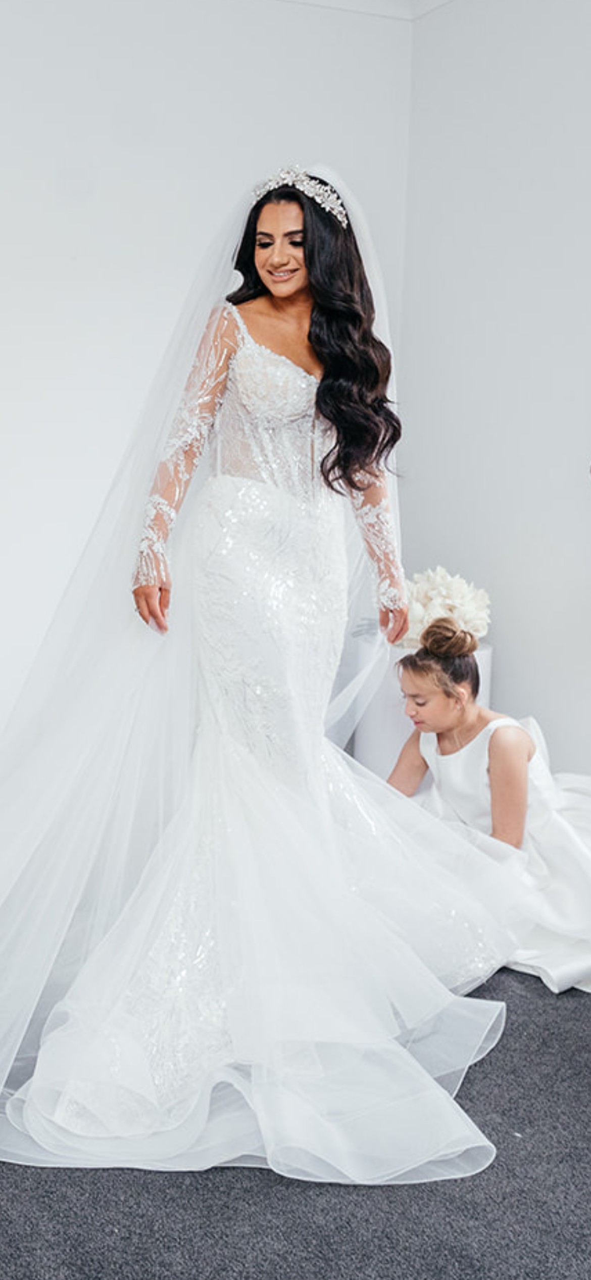 Oksana Mukha, Mermaid Moana wedding gown Wedding Dress Save 49% - Stillwhite