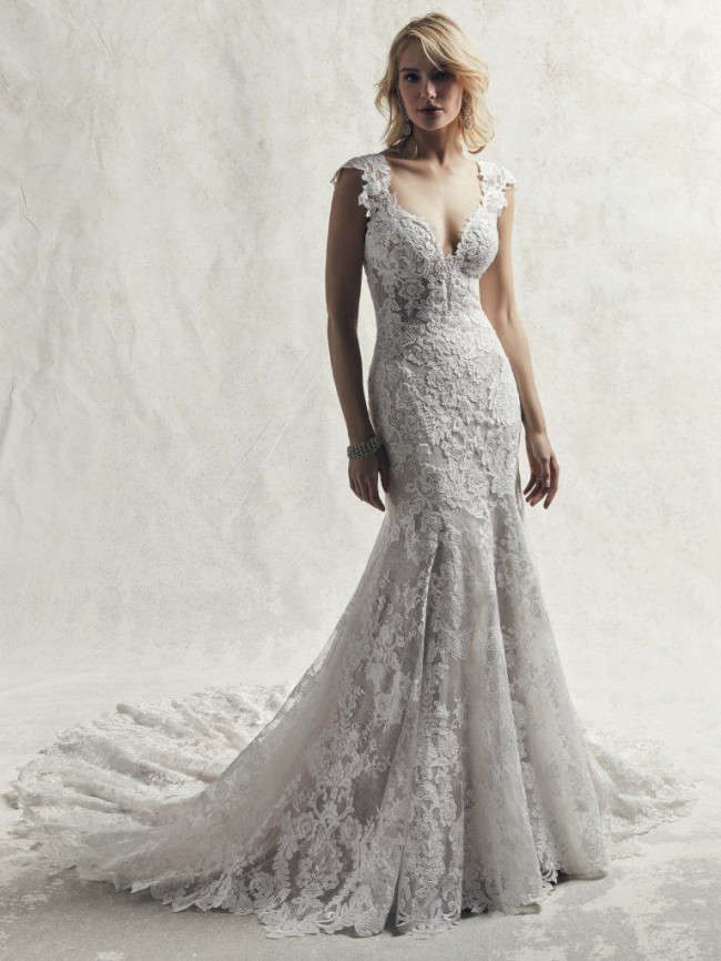 Maggie Sottero Chauncey Sample Wedding Dress Save 75% - Stillwhite