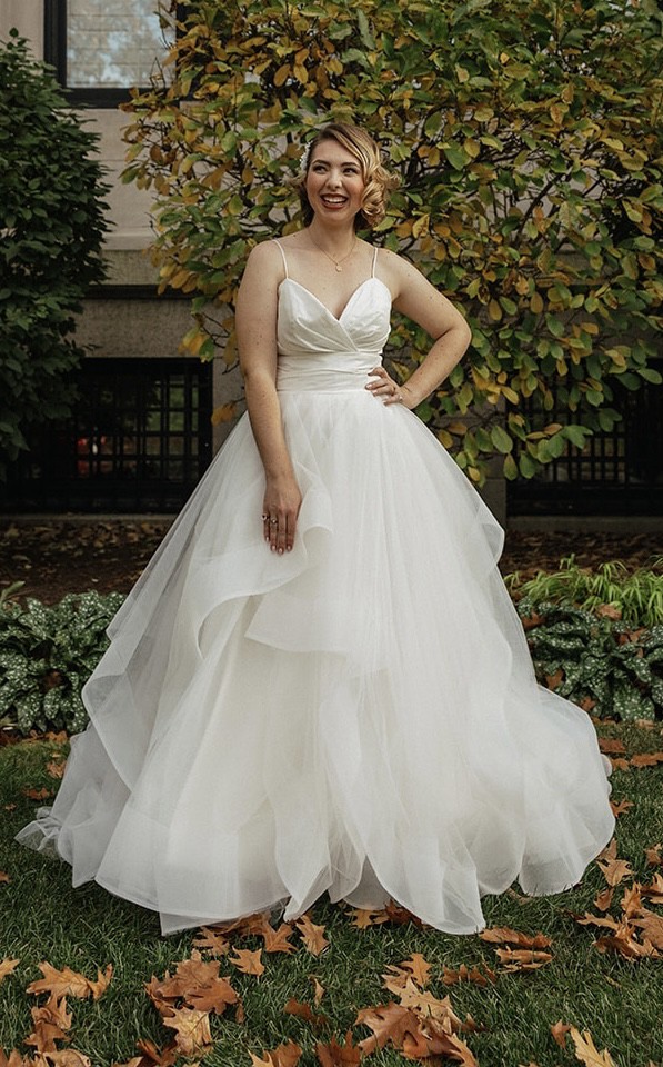 Hayley Paige, Paige, 6601 Wedding Dress Save 50% Stillwhite - Main Image