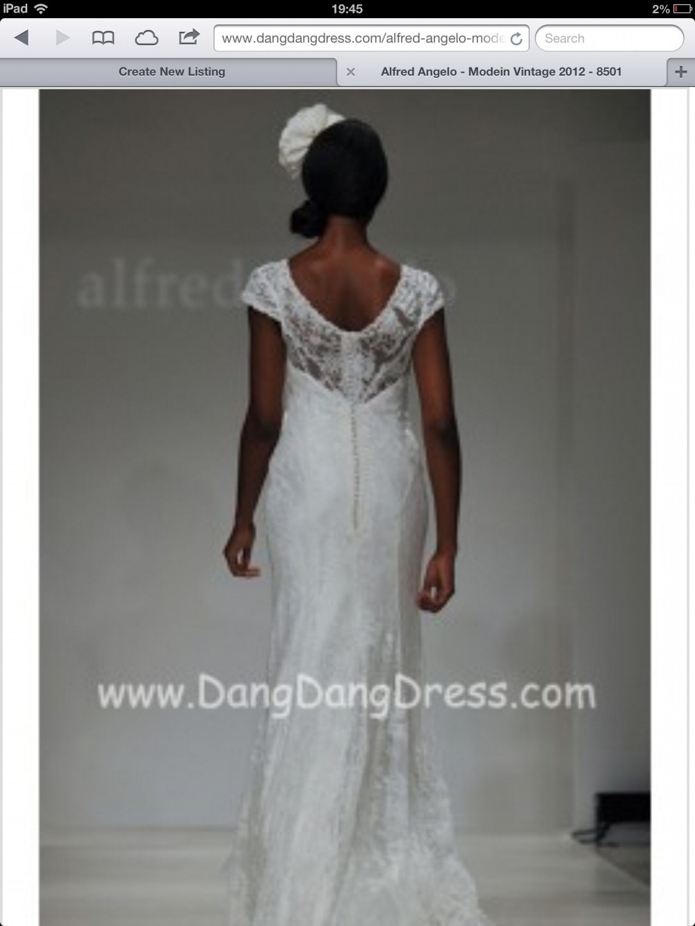 Sheath New Wedding Dress Save 50% - Stillwhite, image size:1000x1333