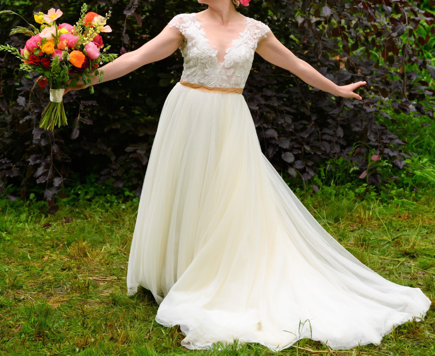 Nouvelle Amsale Danielle Used Wedding Dress Save 60% - Stillwhite