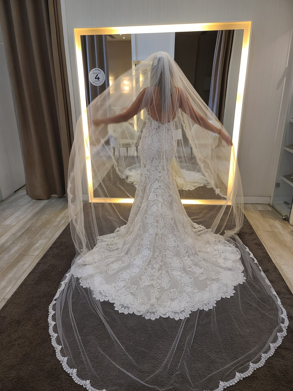 Pronovias hotsell veil price