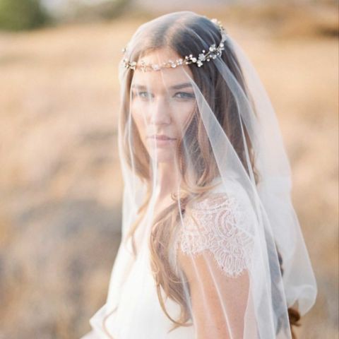 Drop veil with tiara Drop veil with tiara