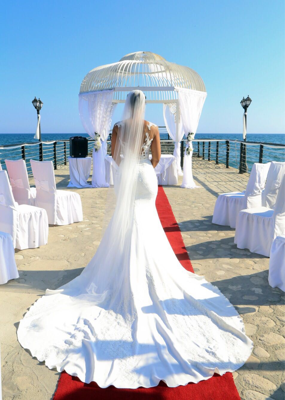 Pronovias Vicenta Used Wedding  Dress  on Sale 47 Off 