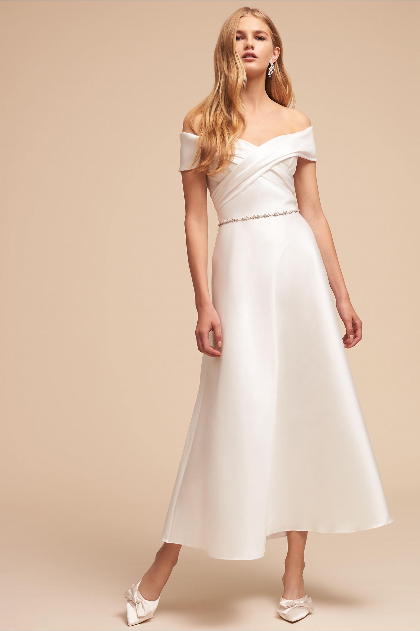 BHLDN Molly Gown by Theia Bridal New Wedding Dress Save 25% - Stillwhite