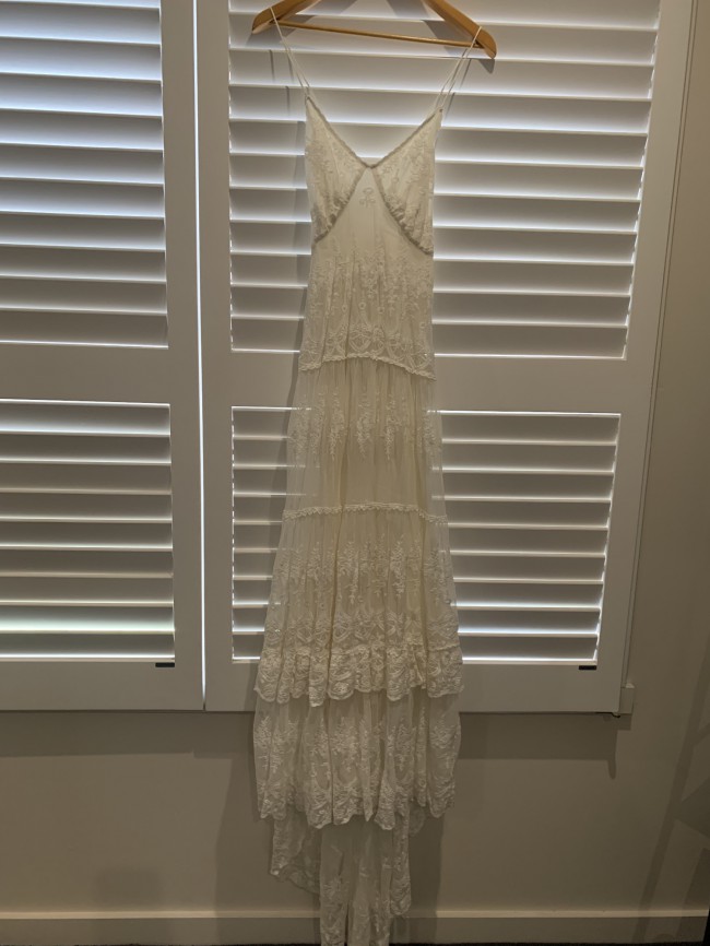 canyon moon mesh gown