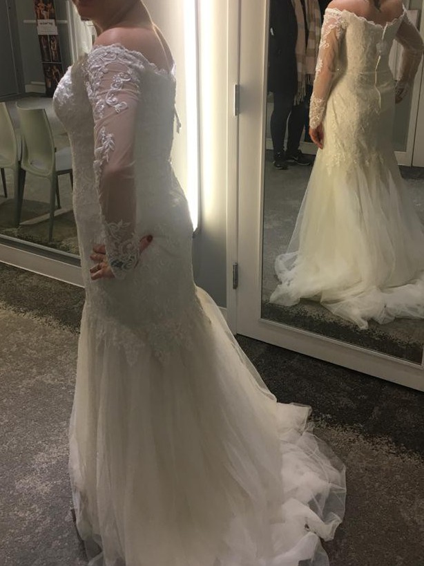 David's Bridal WG3943 New Wedding Dress Save 61% - Stillwhite