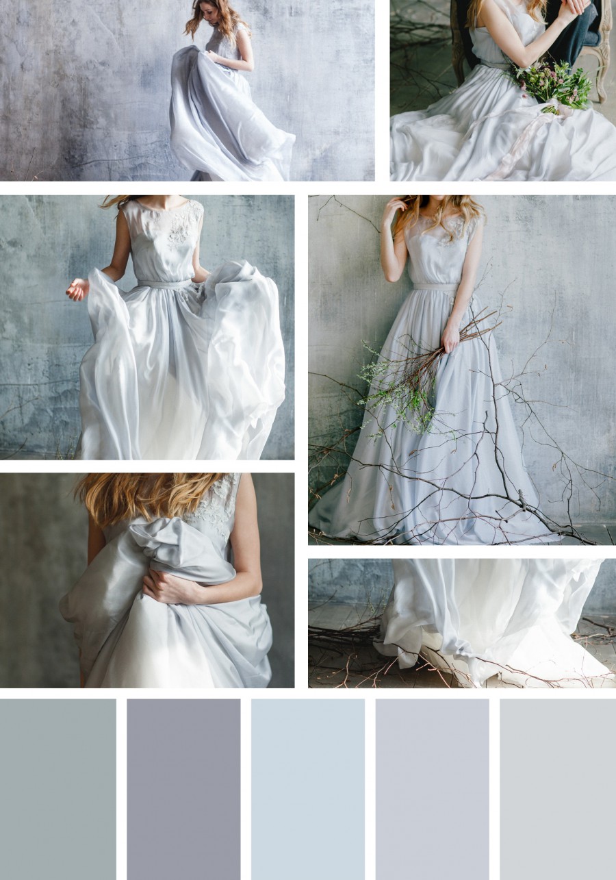 Pale Blue A-line Pale Blue A-line