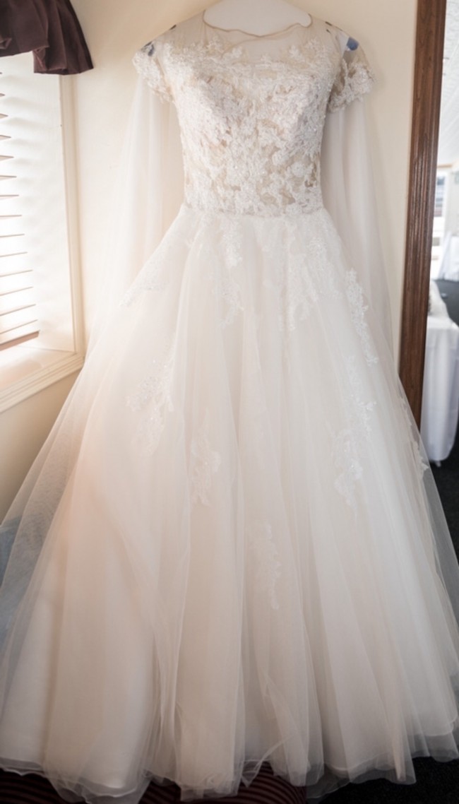 La Sposa Hairnold Preowned Wedding  Dress  on Sale 60 Off 