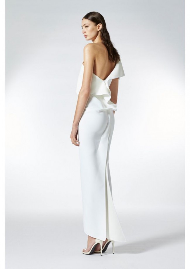 Toni Maticevski Elopement Gown New Wedding Dress Save 40% - Stillwhite