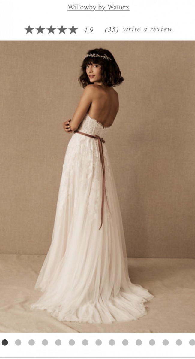 Willowby by Watters Geranium Gown