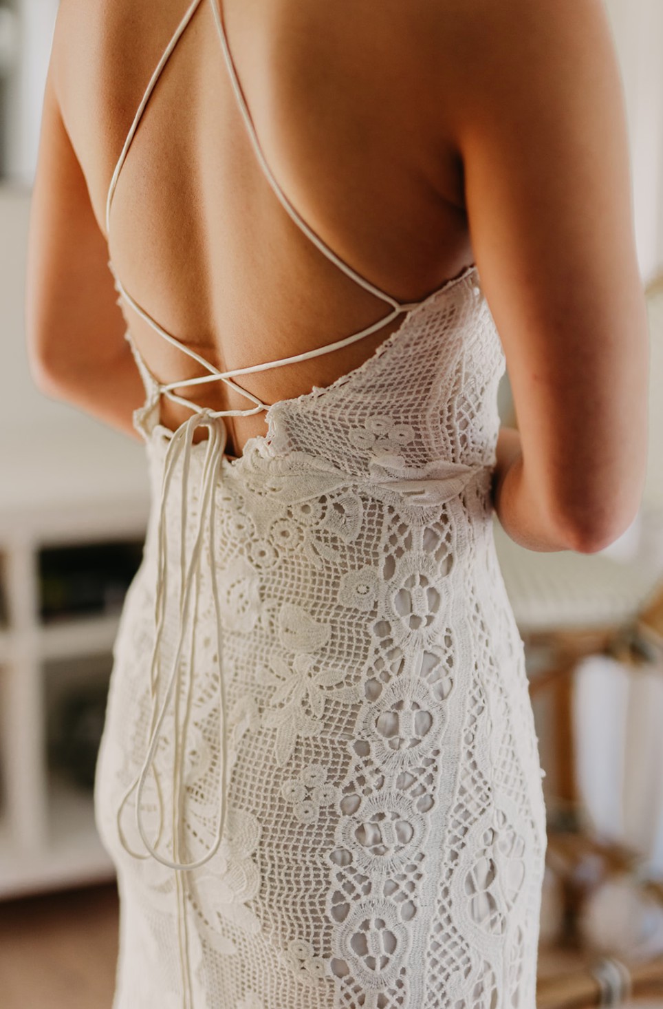 Spell & The Gypsy Collective Casablanca Lace Halter Wedding Gown Wedding  Dress Save 45% - Stillwhite