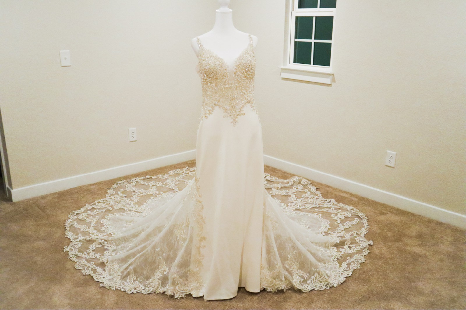 allure bridal c574