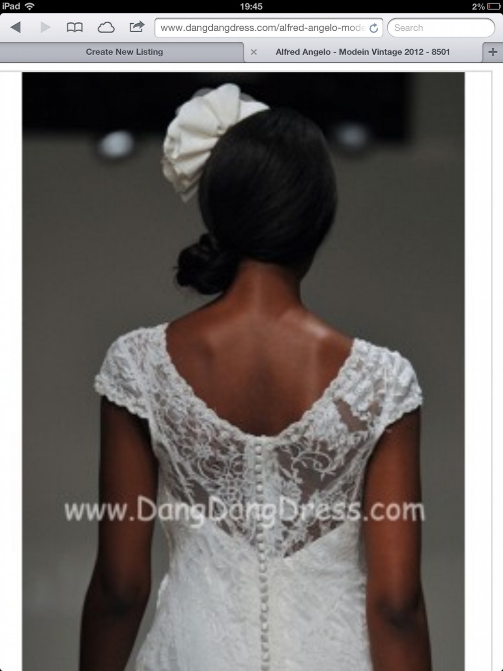 Sheath New Wedding Dress Save 50% - Stillwhite, image size:1000x1333