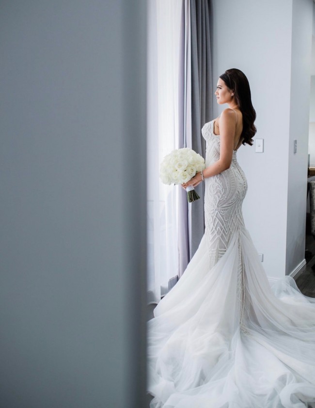 Leah Da Gloria Custom Made Used Wedding Dress Save 46% - Stillwhite