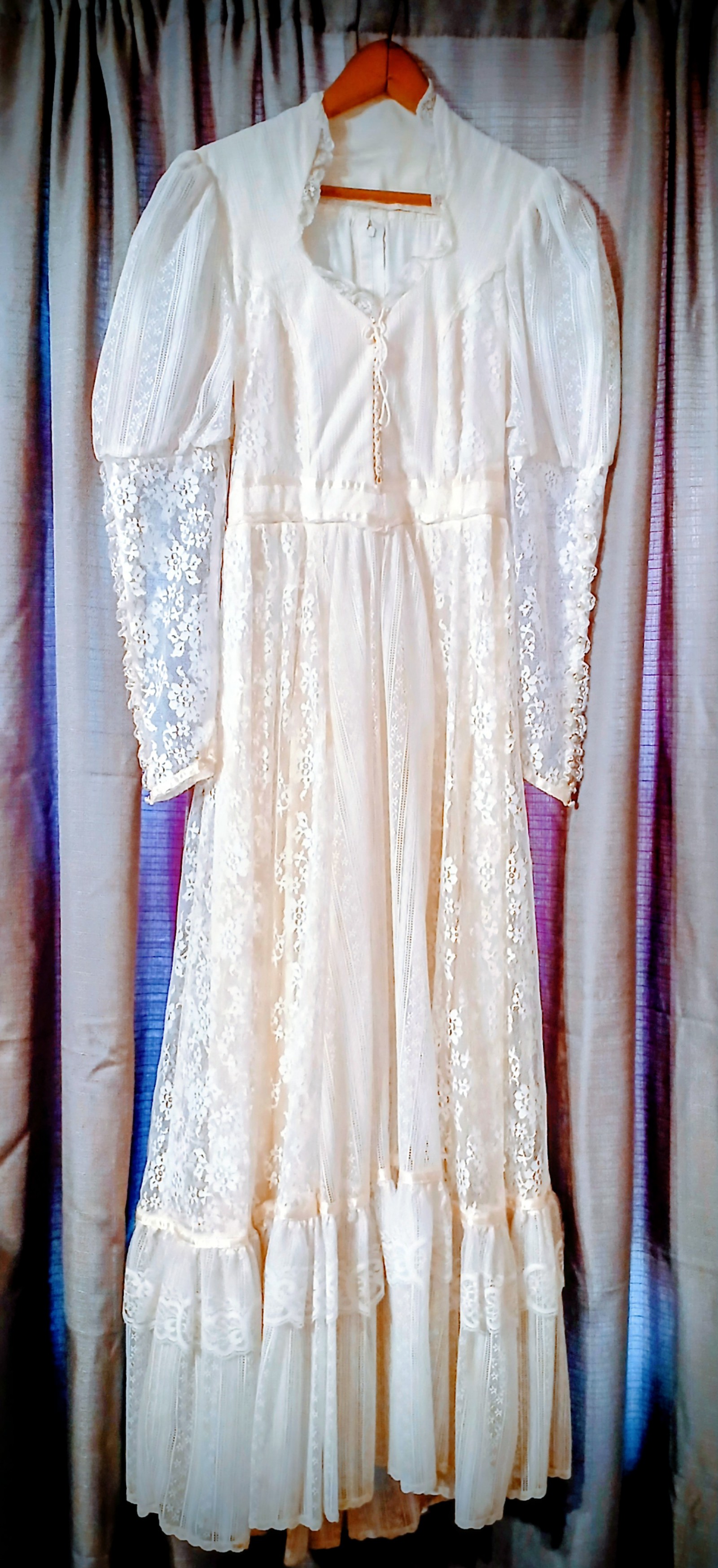 vintage pinafore dress Vintage 1940s White Embroidered Organdy Pinafore Dress